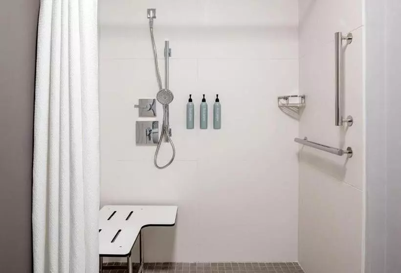 اتاق استاندارد با تخت بزرگ, Courtyard By Marriott Charlotte Ballantyne