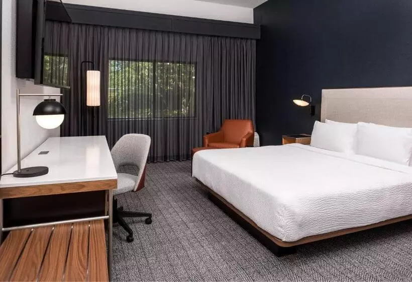 اتاق استاندارد با تخت بزرگ, Courtyard By Marriott Charlotte Ballantyne