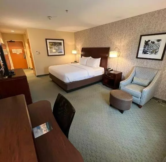 キングサイズベッドのスタンダードルーム, Fairfield Inn & Suites By Marriott Great Barrington Lenox/berkshires