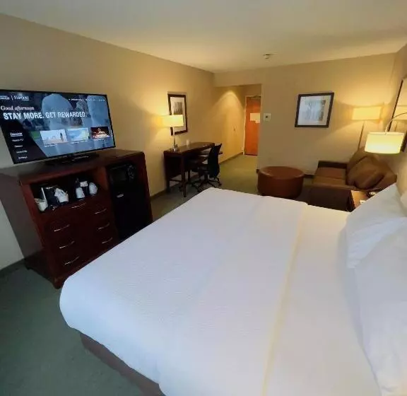 キングサイドベッドのスタンダードワンルーム, Fairfield Inn & Suites By Marriott Great Barrington Lenox/berkshires