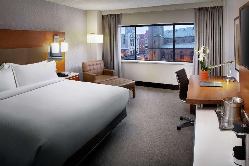 스탠다드 룸 킹사이즈 침대, Hilton Albany