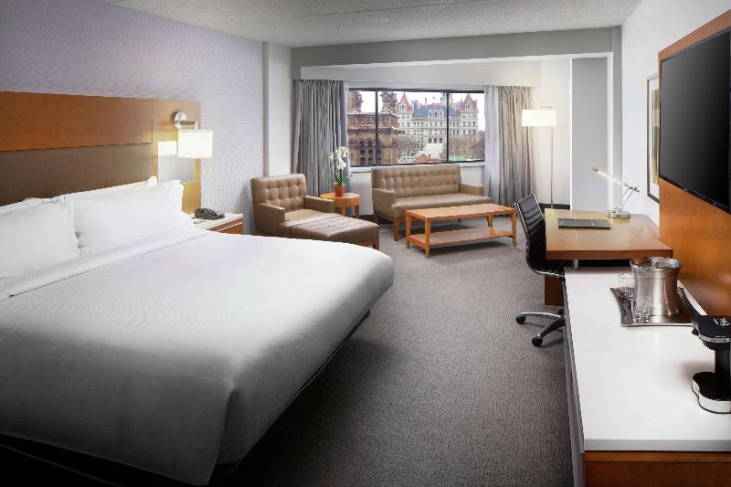 스탠다드 룸 킹사이즈 침대, Hilton Albany