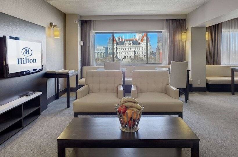 이그제큐티브 룸 킹사이즈 침대, Hilton Albany