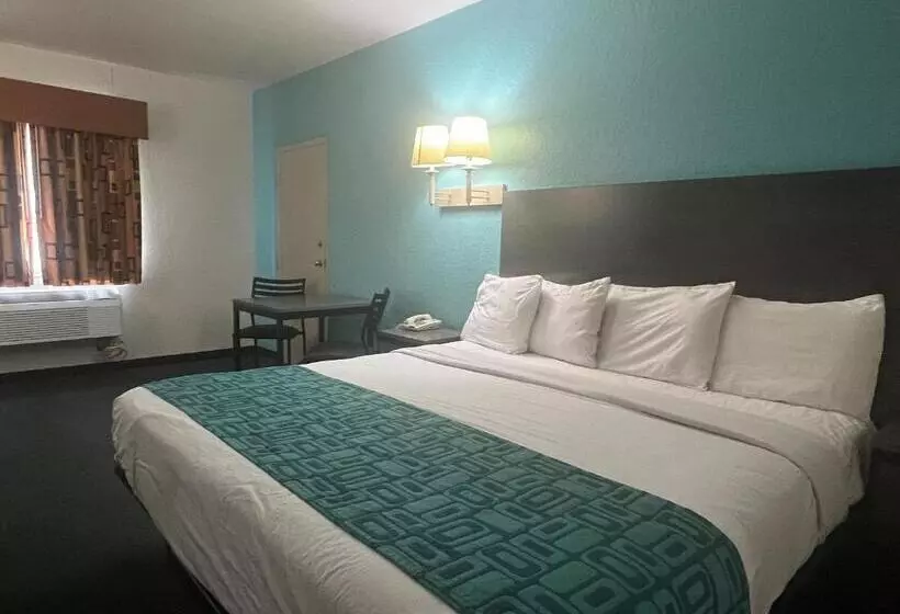 身障者適用キングサイズベッドルーム, Howard Johnson By Wyndham Galveston