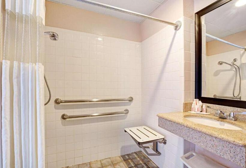 غرفة قياسية سرير كينج لذوى الإحتياجات الخاصة, Howard Johnson By Wyndham Galveston