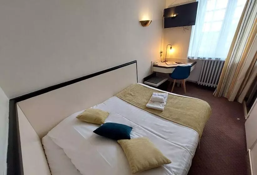 スタンダードシングルルーム, Logis Hôtels Hôtel Et Restaurant Le Lion D Or
