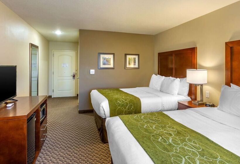 غرفه قياسيه سريرين مزدوجين, Comfort Inn & Suites Logan Near University