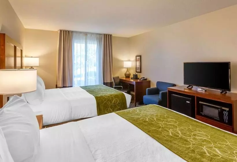 ２ダブルベッドのスタンダードルーム, Comfort Inn & Suites Logan Near University