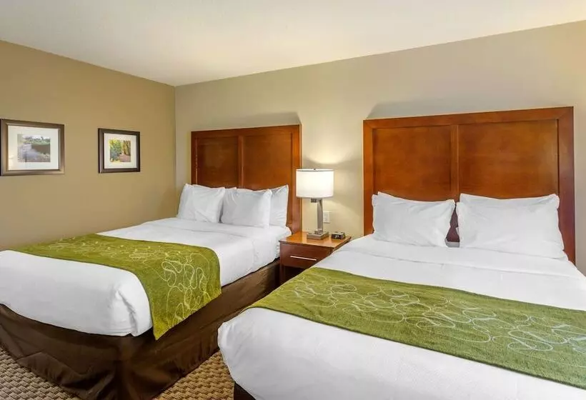 ２ダブルベッドのスタンダードルーム, Comfort Inn & Suites Logan Near University