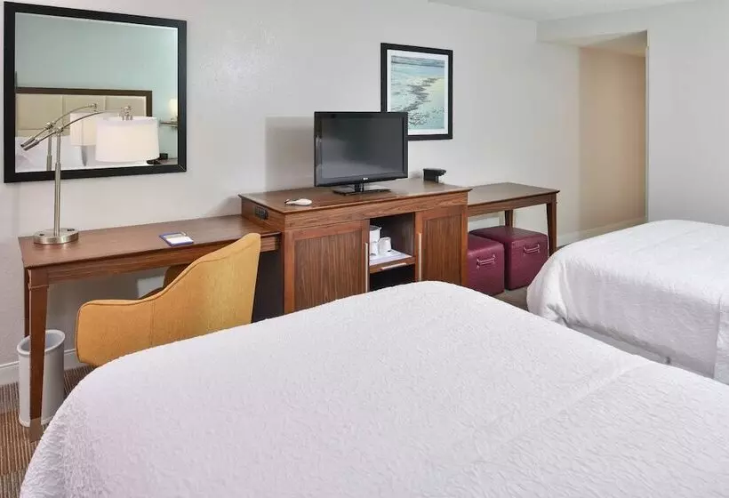 ２ダブルベッドのスタンダードルーム, Hampton Inn Daytona/ormond Beach