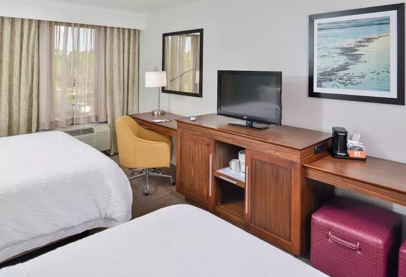 ２ダブルベッドのスタンダードルーム, Hampton Inn Daytona/ormond Beach
