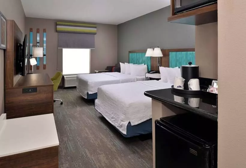 ２ダブルベッドのスタンダードルーム, Hampton Inn Laplace