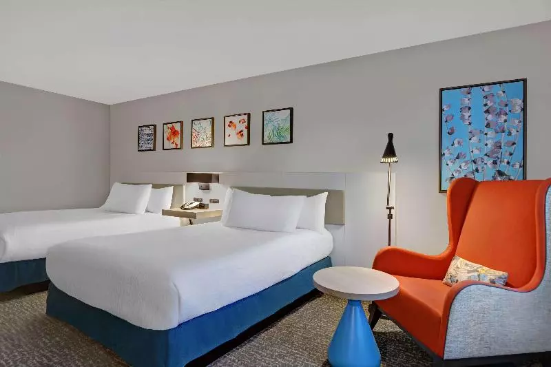 キングサイドベッドのスタンダードワンルーム, Hampton Inn & Suites Columbus Hilliard