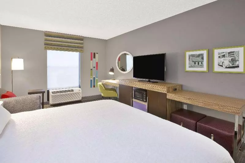 キングサイズベッドのスタンダードルーム, Hampton Inn & Suites Springboro/dayton Area South