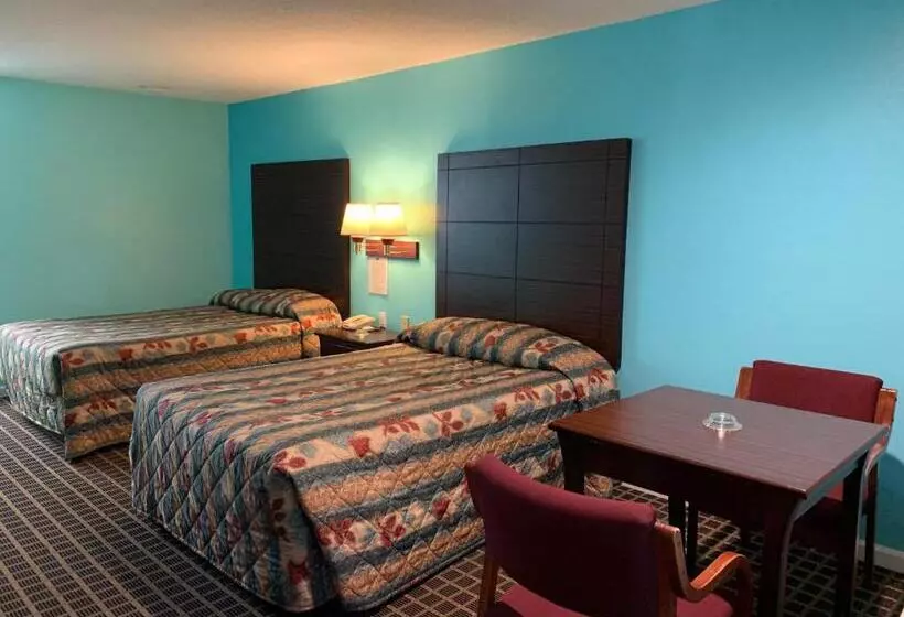 ２ダブルベッドのスタンダードルーム, Scottish Inn  Clanton