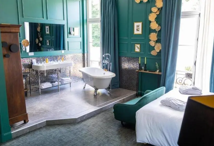 景色の見えるデラックスルーム, Hôtel Demeures De Campagne Domaine De Maffliers   Paris Val D Oise