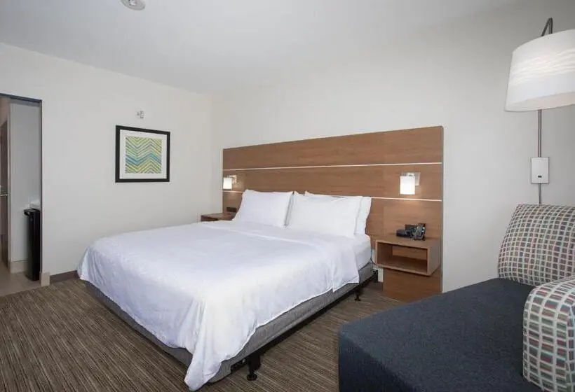 身障者適用キングサイズベッドルーム, Holiday Inn Express & Suites   Goodland I 70, An Ihg