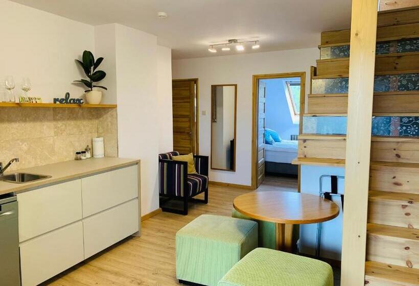 Апартаменты 1 Спальня с Террасой, Egria Apartments