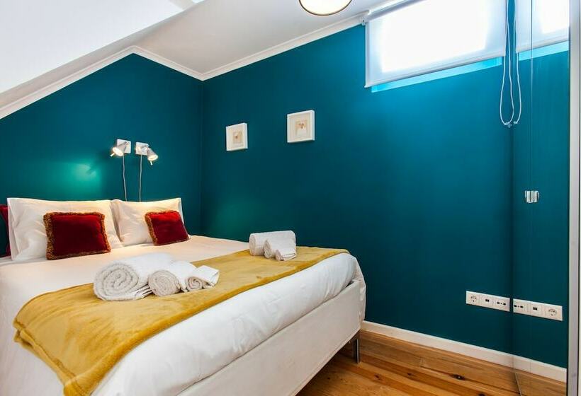 带城市景观带一个卧室的公寓, Spirit Of Two By Lisbon Unique Apart