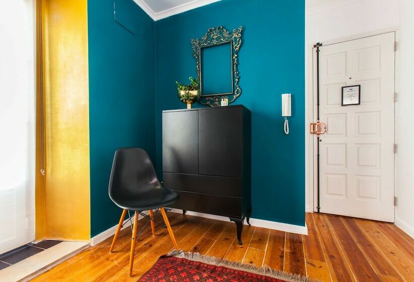 带城市景观带一个卧室的公寓, Spirit Of Two By Lisbon Unique Apart