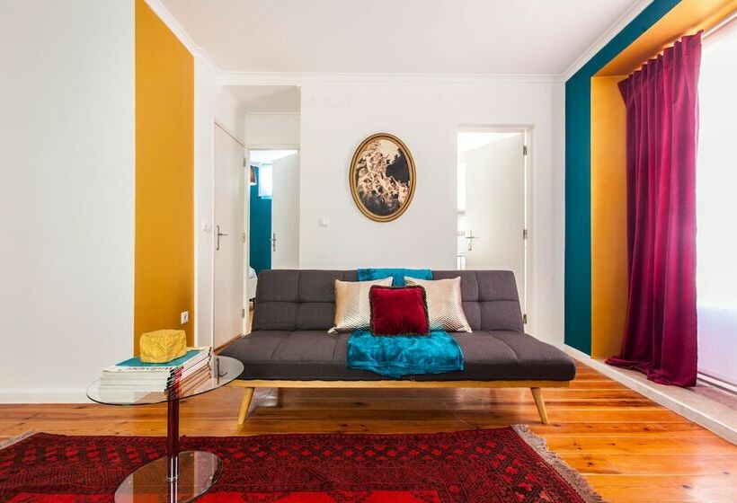 带城市景观带一个卧室的公寓, Spirit Of Two By Lisbon Unique Apart