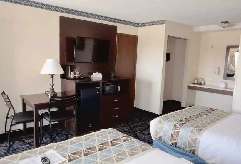 ２ダブルベッドのスタンダードルーム, Frankenmuth Motel