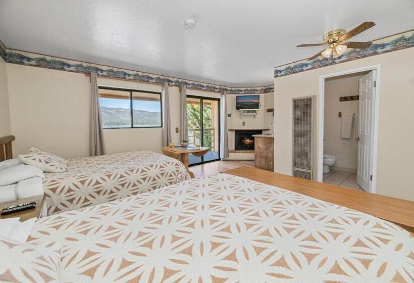 四人标准间, Big Bear Lake Front Lodge