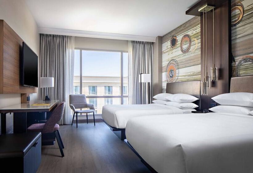 غرفه قياسيه سريرين مزدوجين, Dallas/plano Marriott At Legacy Town Center