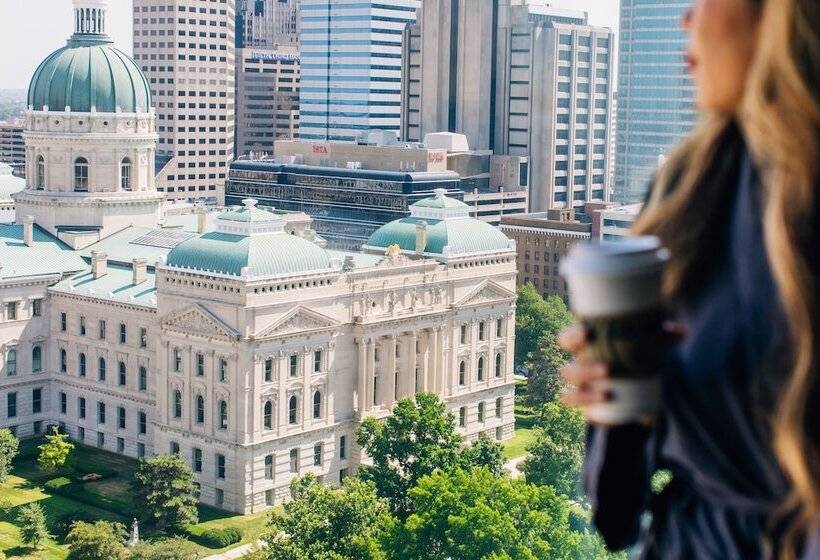 Pokój Standard 2 Łóżka Małżeńskie, Indianapolis Marriott Downtown