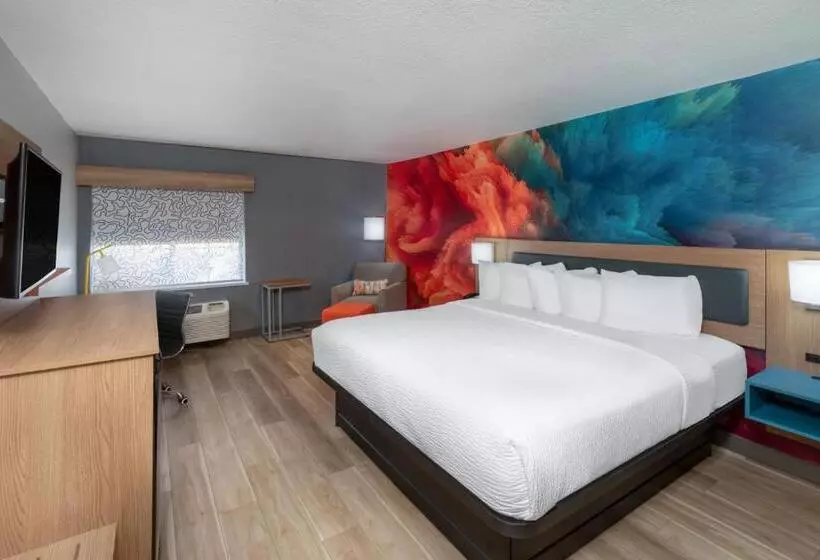 キングサイズベッドのスタンダードルーム, La Quinta By Wyndham New Braunfels