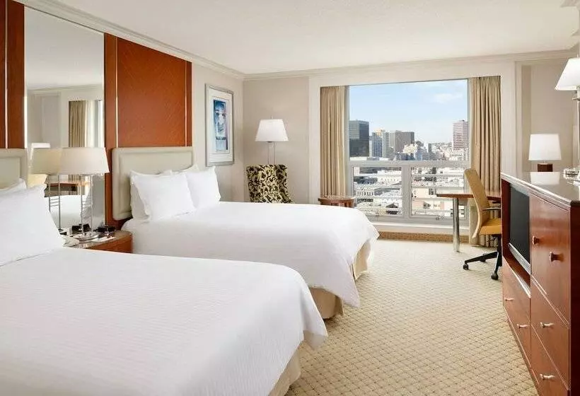 2ダブルベッドのスタンダードルーム, San Diego Marriott Gaslamp Quarter