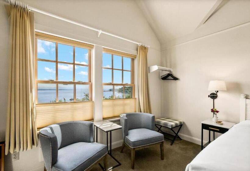 带大床的豪华间, Saratoga Inn