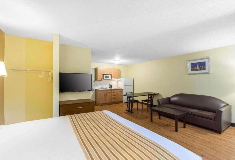 带大床的标准间, Suburban Studios Lewisville