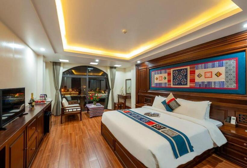 اتاق لوکس با چشمانداز شهر, Sapa Passion Hotel & Spa