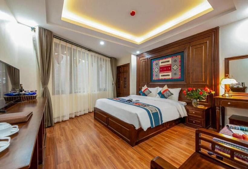اتاق لوکس با چشمانداز شهر, Sapa Passion Hotel & Spa