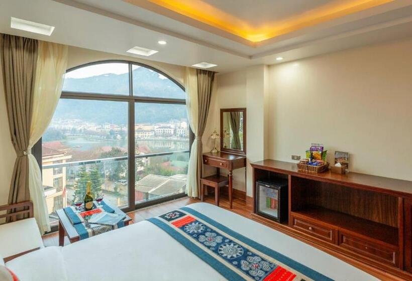 اتاق لوکس با چشمانداز شهر, Sapa Passion Hotel & Spa