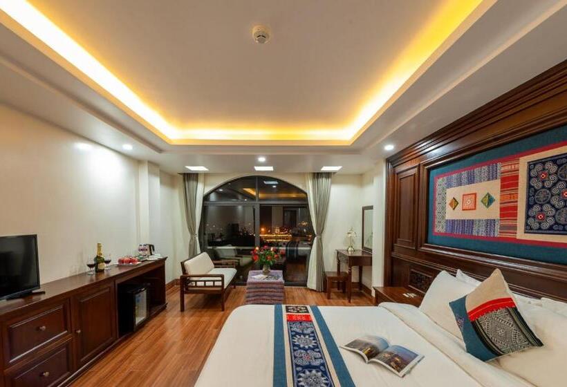 اتاق خانوادگی با چشمانداز باغ, Sapa Passion Hotel & Spa