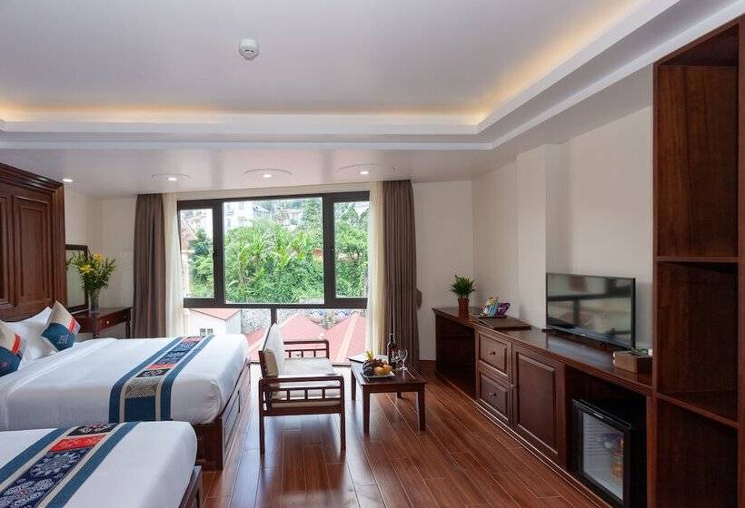اتاق استاندارد با چشمانداز کوهستان, Sapa Passion Hotel & Spa