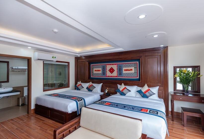 اتاق خانوادگی با چشمانداز باغ, Sapa Passion Hotel & Spa