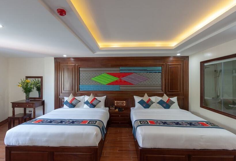 اتاق خانوادگی با چشمانداز باغ, Sapa Passion Hotel & Spa