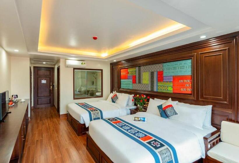 اتاق خانوادگی با چشمانداز باغ, Sapa Passion Hotel & Spa