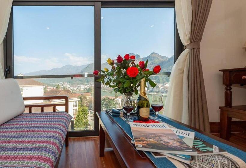 اتاق خانوادگی با چشمانداز باغ, Sapa Passion Hotel & Spa