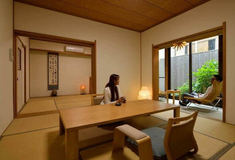 חדר משפחתי נוף לגינה, 旅乃家 宇佐美温泉 海ホテル 本館ーアネックス館