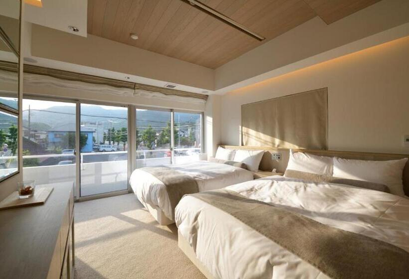 חדר סטנדרט עם נוף, 旅乃家 宇佐美温泉 海ホテル 本館ーアネックス館