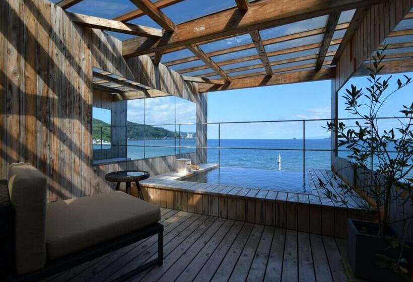 חדר דלוקס נוף לים, 旅乃家 宇佐美温泉 海ホテル 本館ーアネックス館