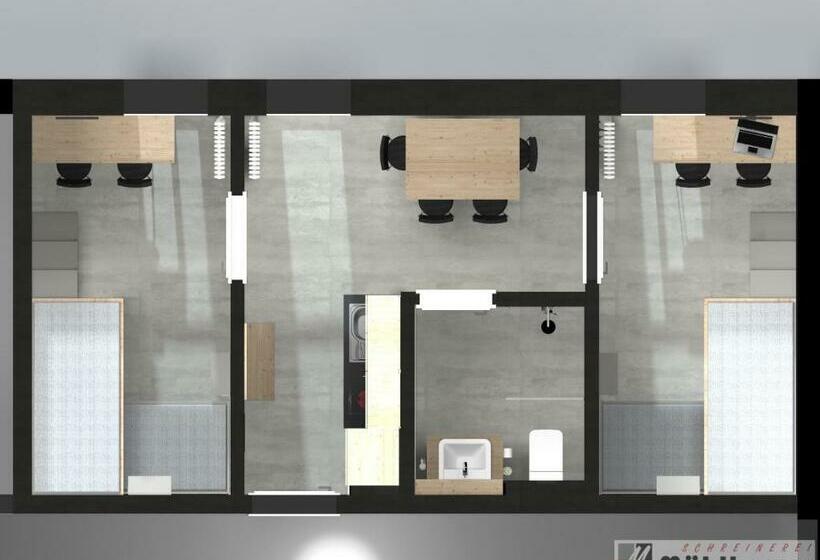 Апартаменты 1 Спальня, Apartment Hotel 37