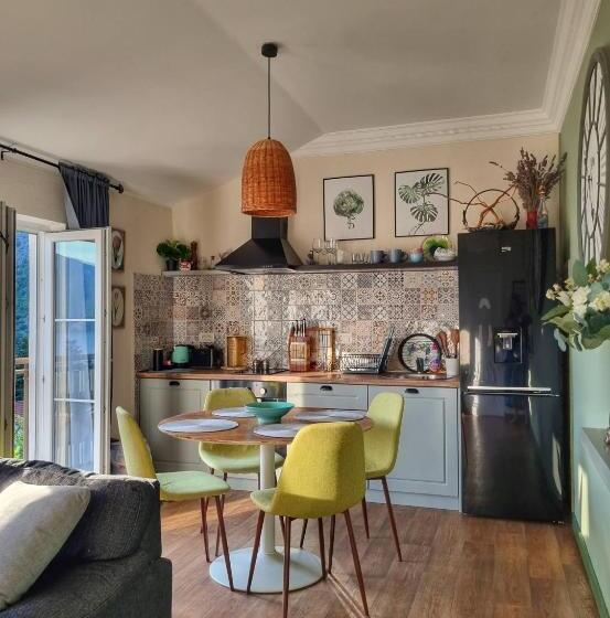 آپارتمان 1 خوابه با تراس, Apartment Mint&rose