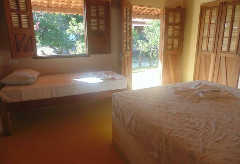 غرفة قياسية ثلاثية مزودة بشرفة, Estrela Dos Lençóis