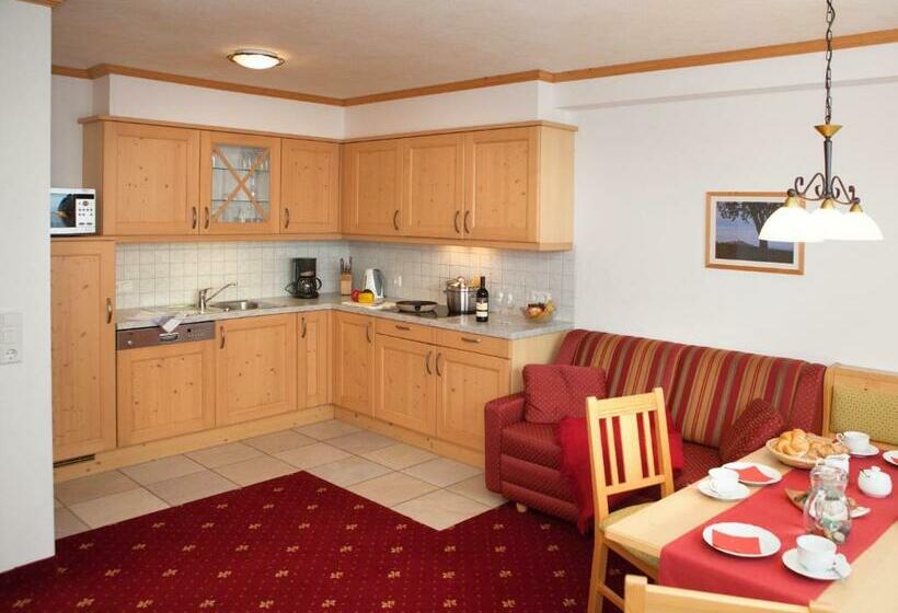 آپارتمان 2 خوابه با بالکن, Landhaus Gastein