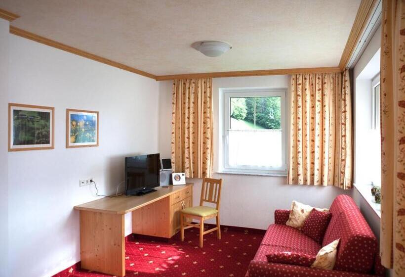 آپارتمان 2 خوابه با بالکن, Landhaus Gastein